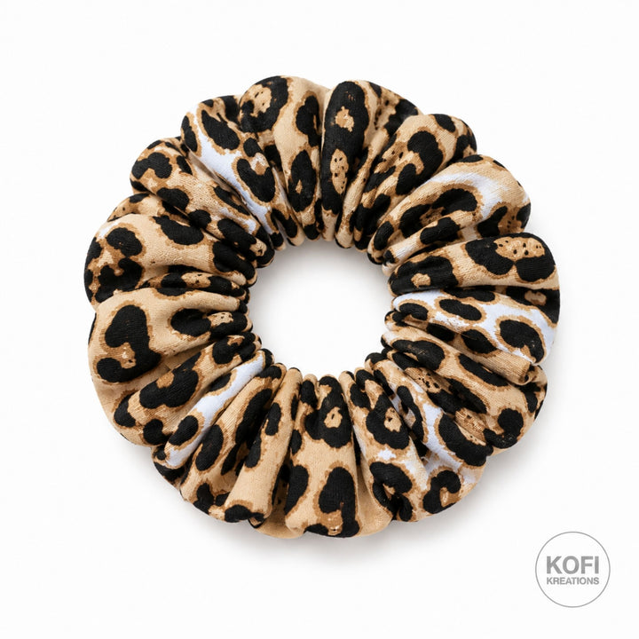 Cheetah | Chiffon Scrunchie