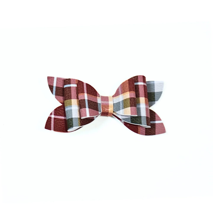 Luna | Fireside Faux Leather Bows