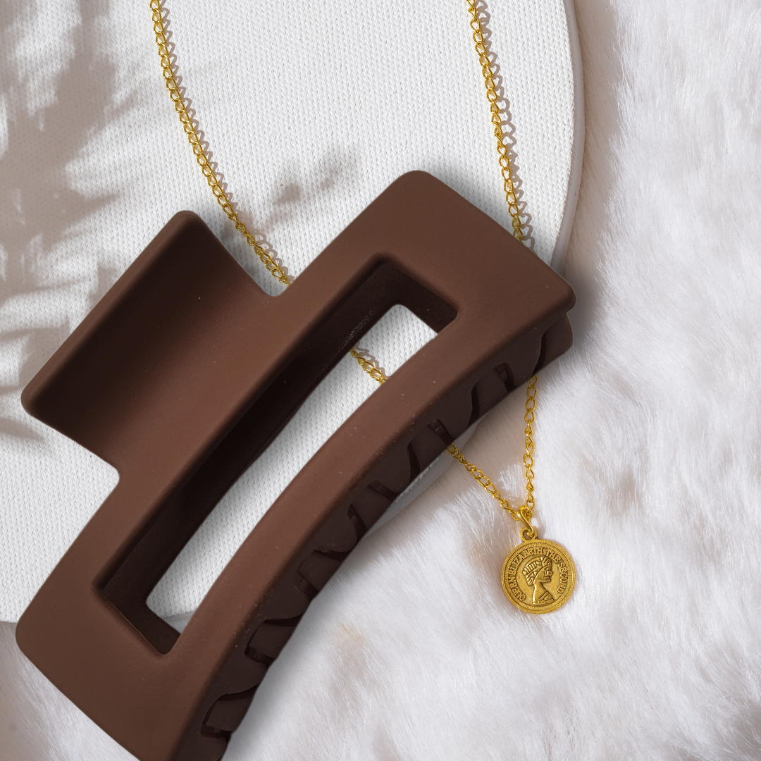 Brown Box | Hair Claw Clip