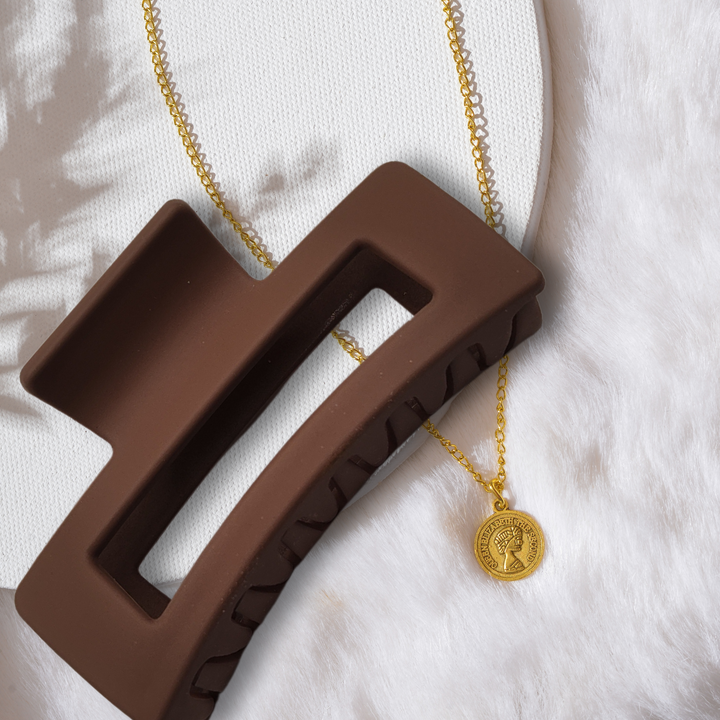 Brown Box | Hair Claw Clip