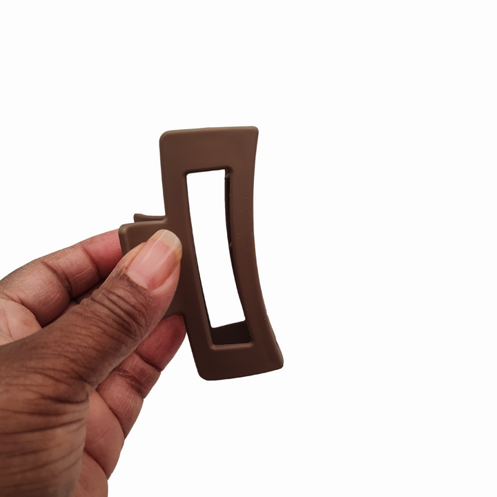 Brown Box | Hair Claw Clip