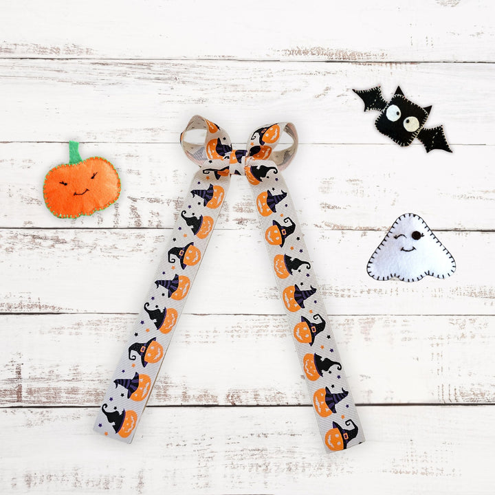 Pumpkin Pals | Ribbon Hair Bow