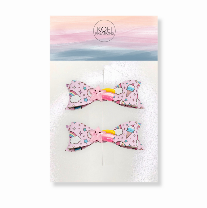 Happy Stars Day Livi Hair Bows