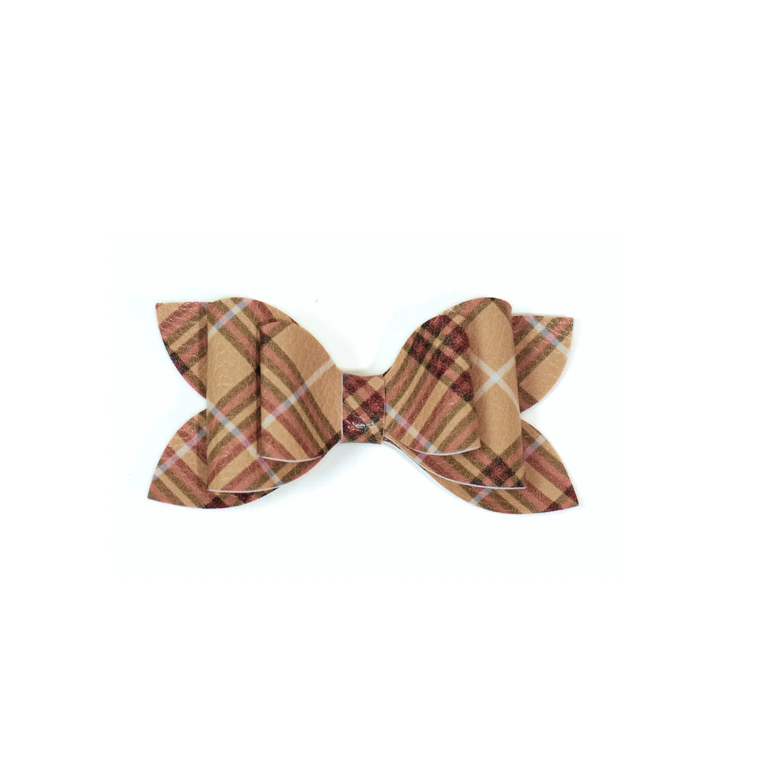Luna | Golden Days Faux Leather Bows