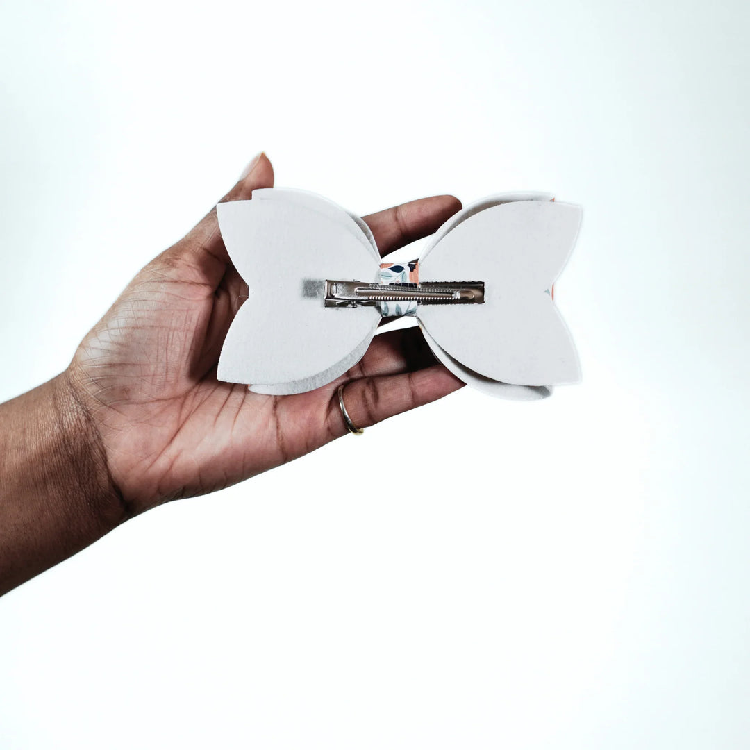 Josie | Cozy Days Faux Leather Bows