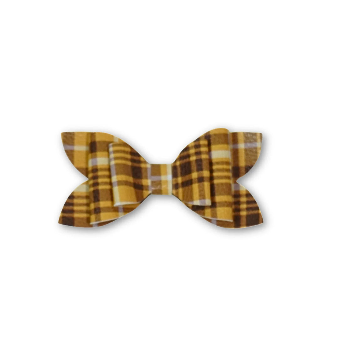 Luna | Golden Days Faux Leather Bows