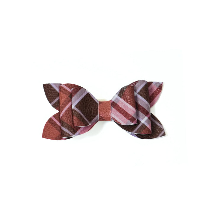 Luna | Fireside Faux Leather Bows