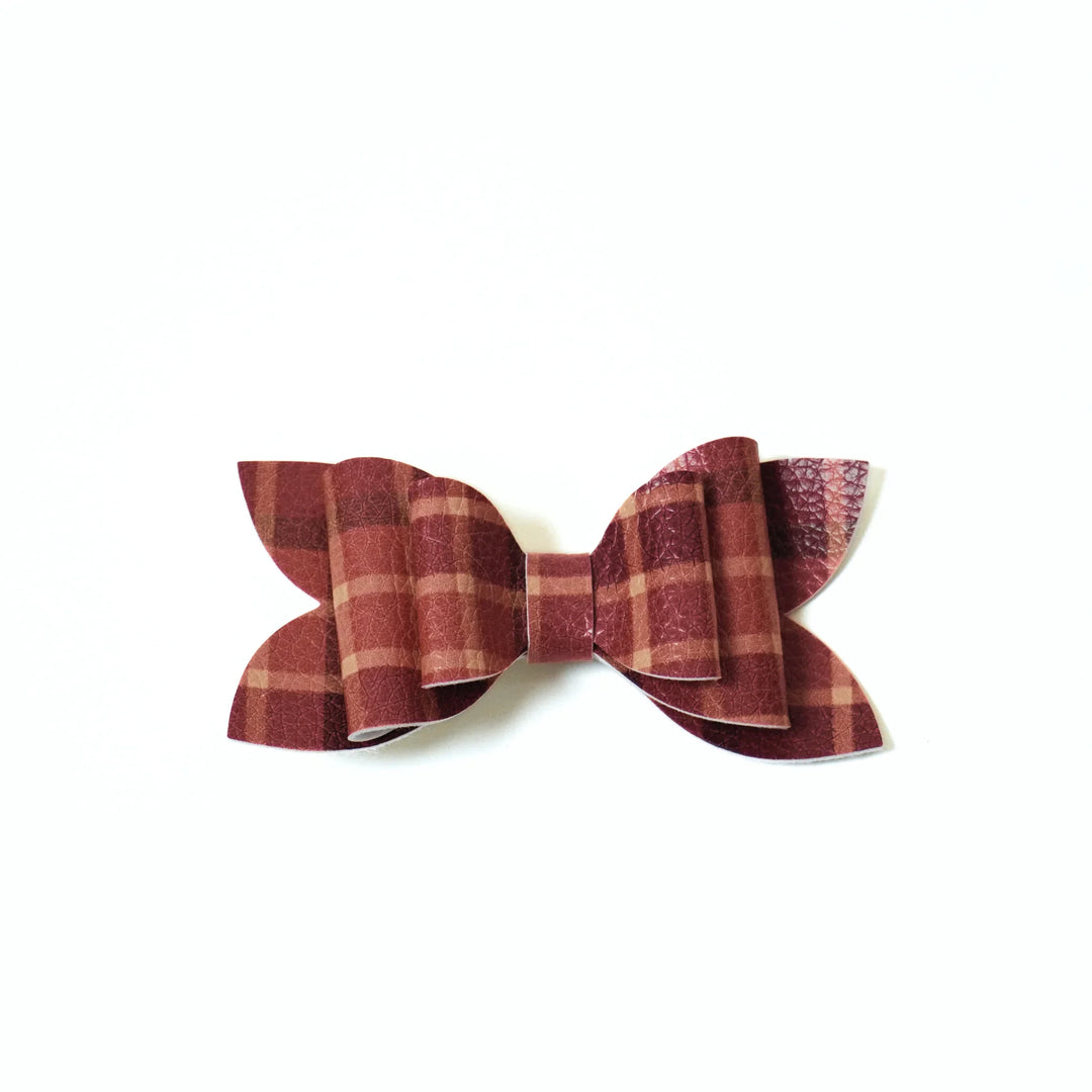 Luna | Orchard Days Faux Leather Bows