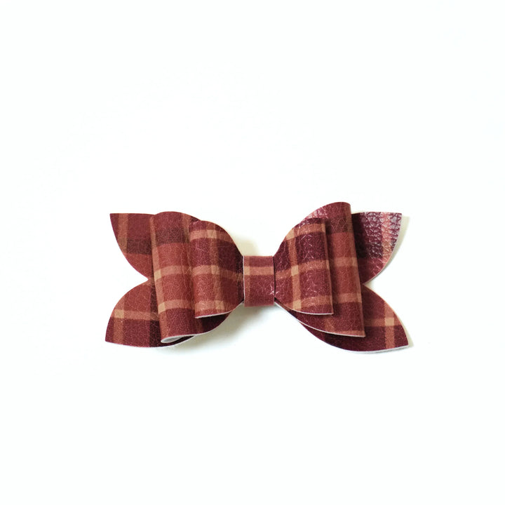 Luna | Orchard Days Faux Leather Bows