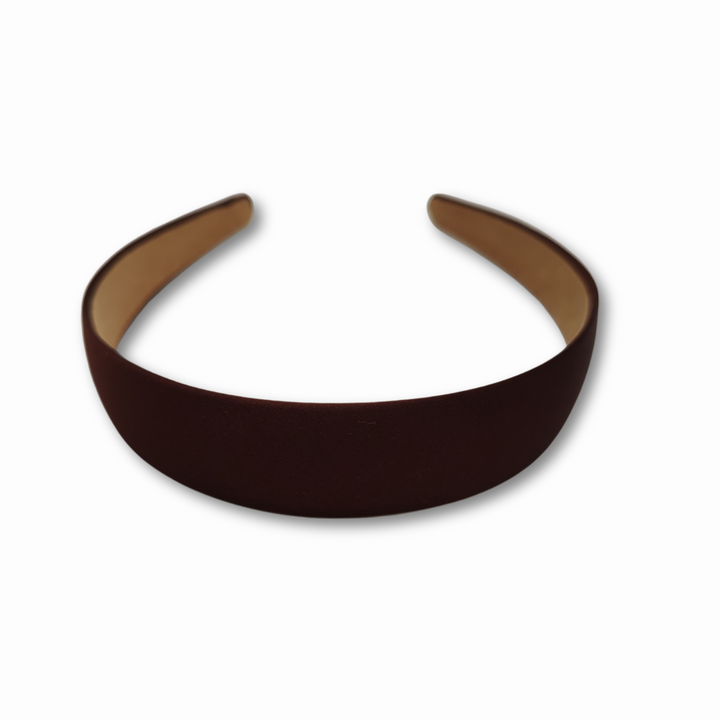 Brown | Satin Headband
