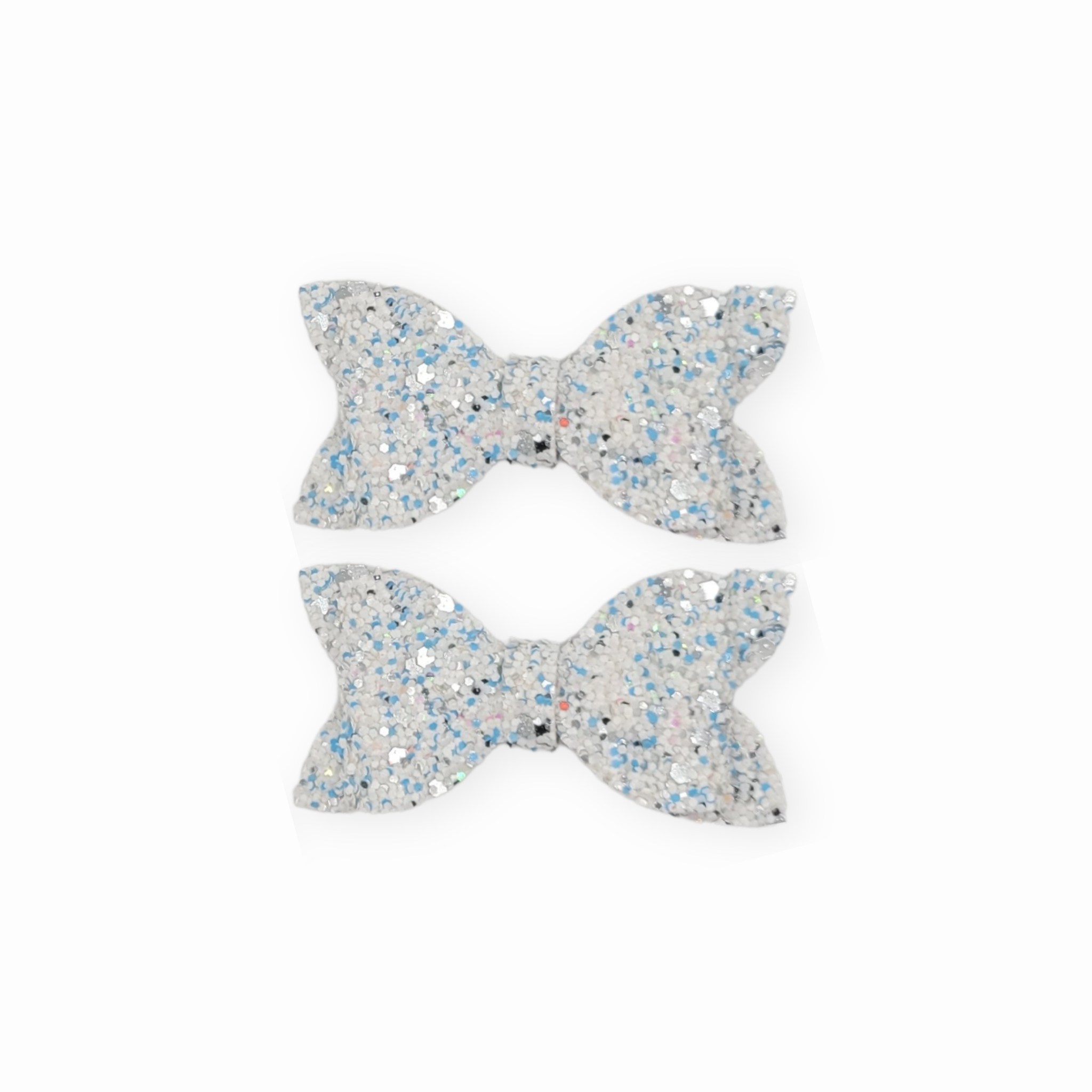 Luna | Frost Glitter Hair Bow