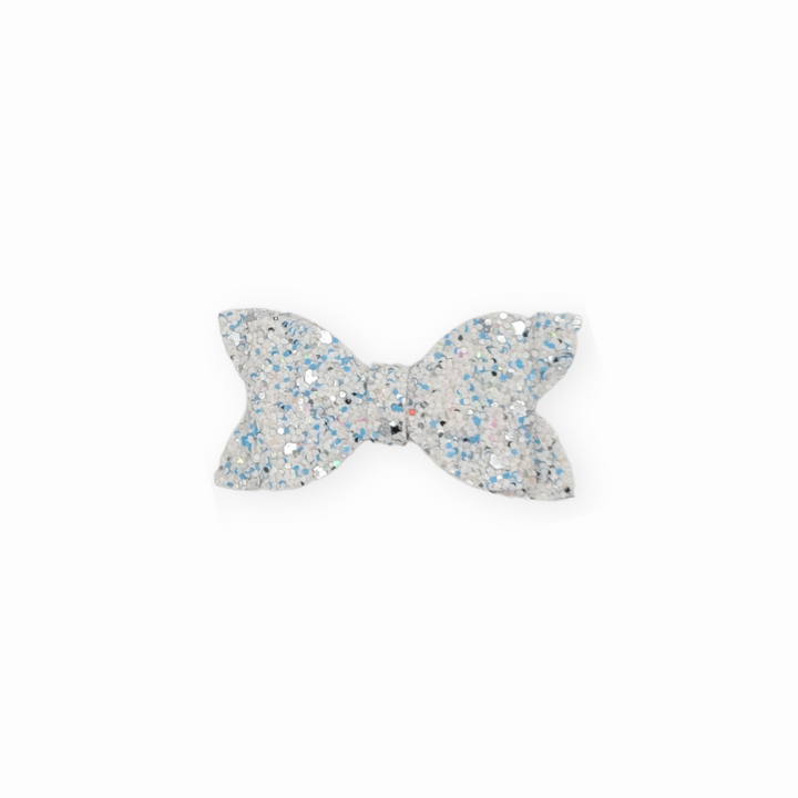 Luna | Frost Glitter Hair Bow