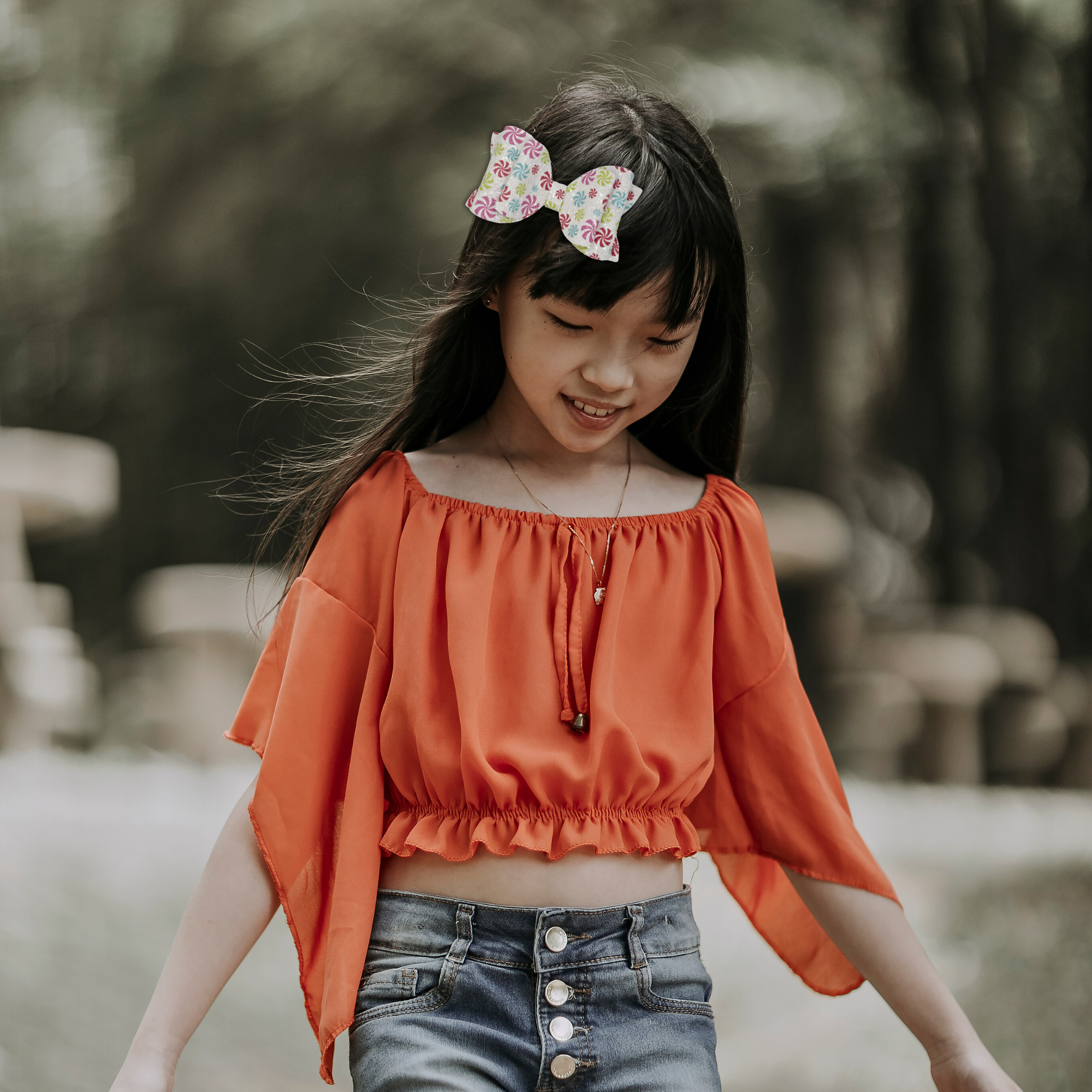 Suzi Lou | Josie Glitter Hair Bow