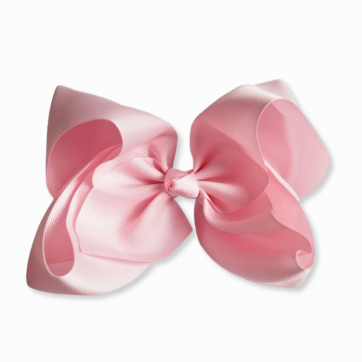 Light Pink | Grosgrain Ribbon Hair Bow