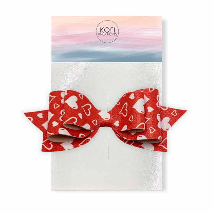 Pepperdine - I Love You Valentine Hair Bow