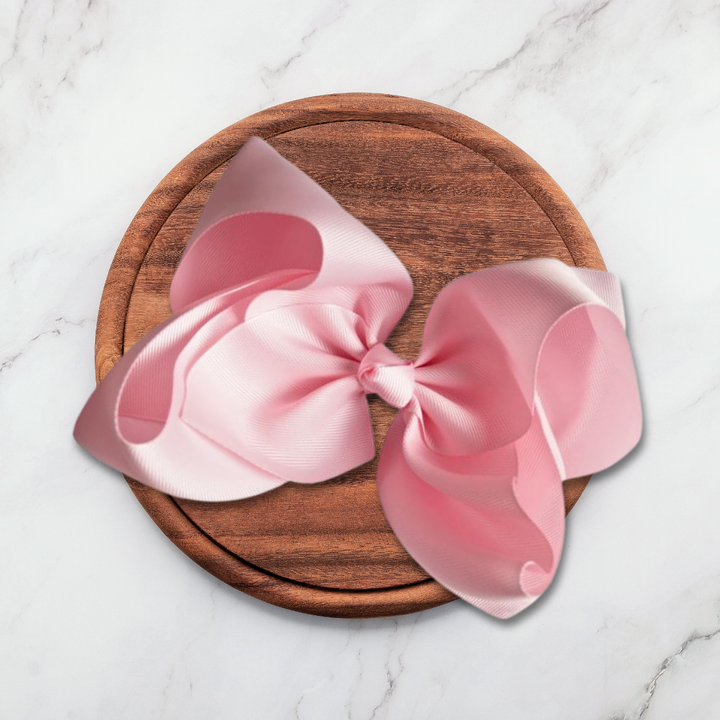 Light Pink | Grosgrain Ribbon Hair Bow