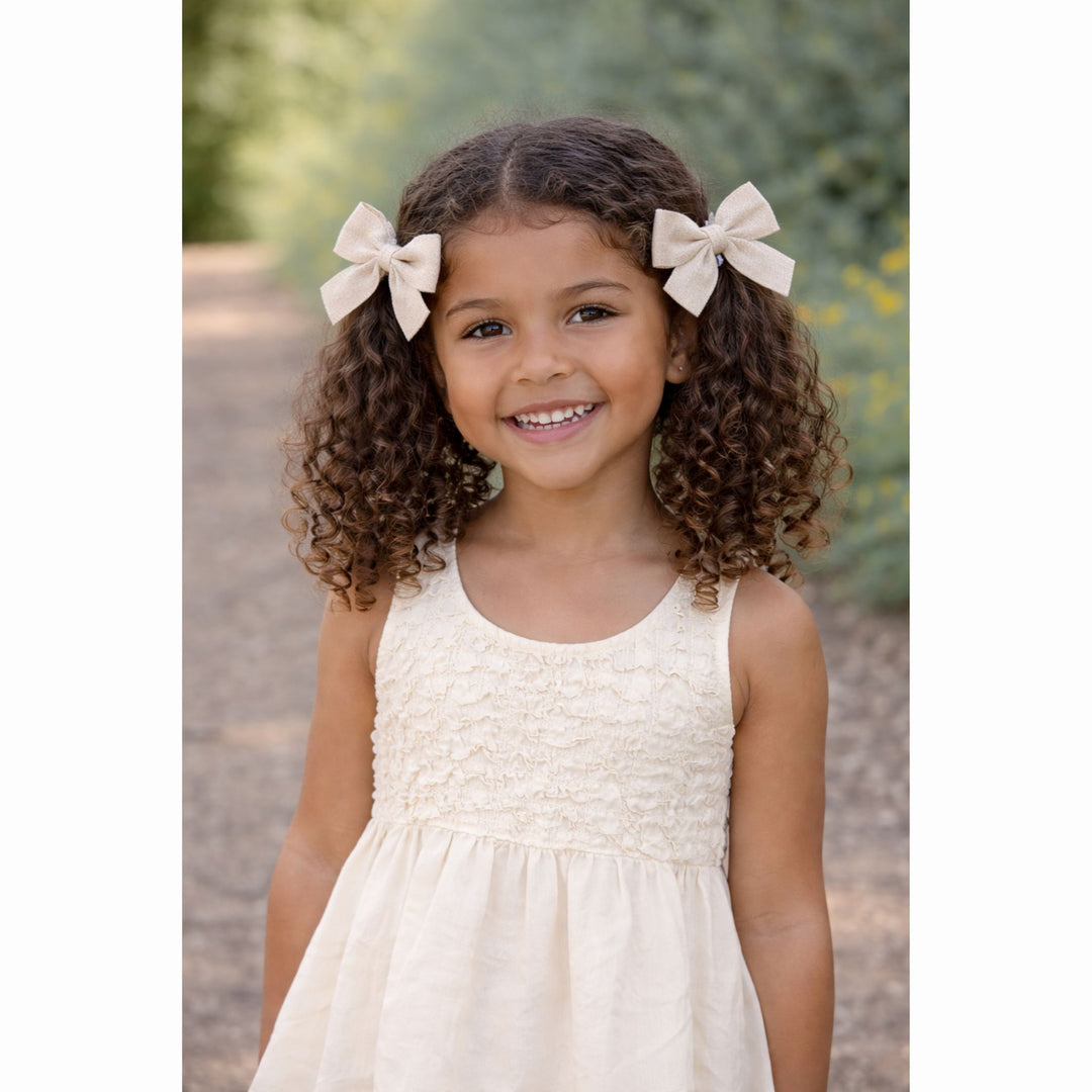 Mint | Pigtail Hair Bows