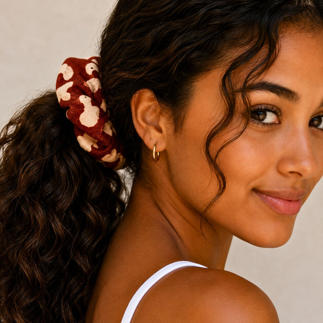 Ginger | Chiffon Scrunchie
