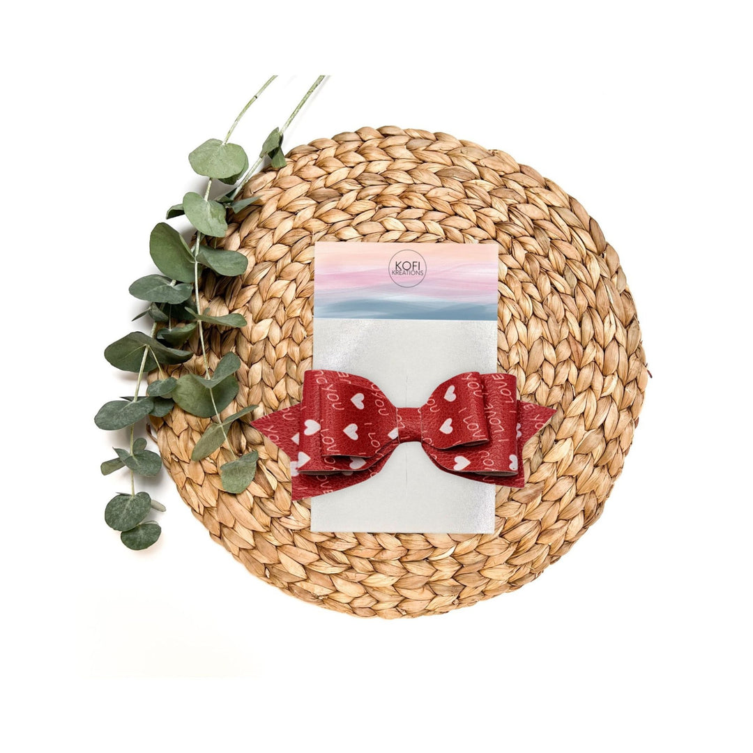 Pepperdine - I Love You Valentine Hair Bow