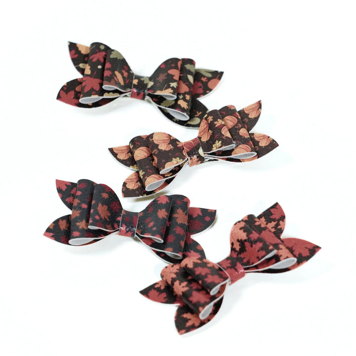 Luna | Northwoods Faux Leather Bows