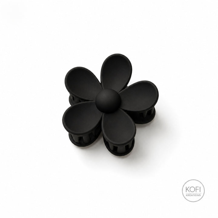 Black Flower | Hair Claw