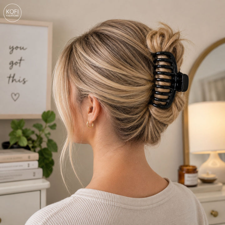 Black | Hair Claw