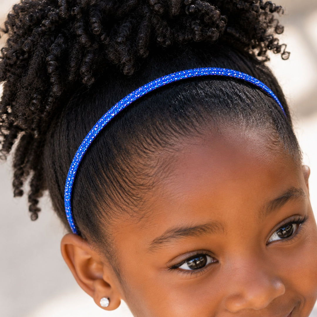 Blue | Glitter Headband