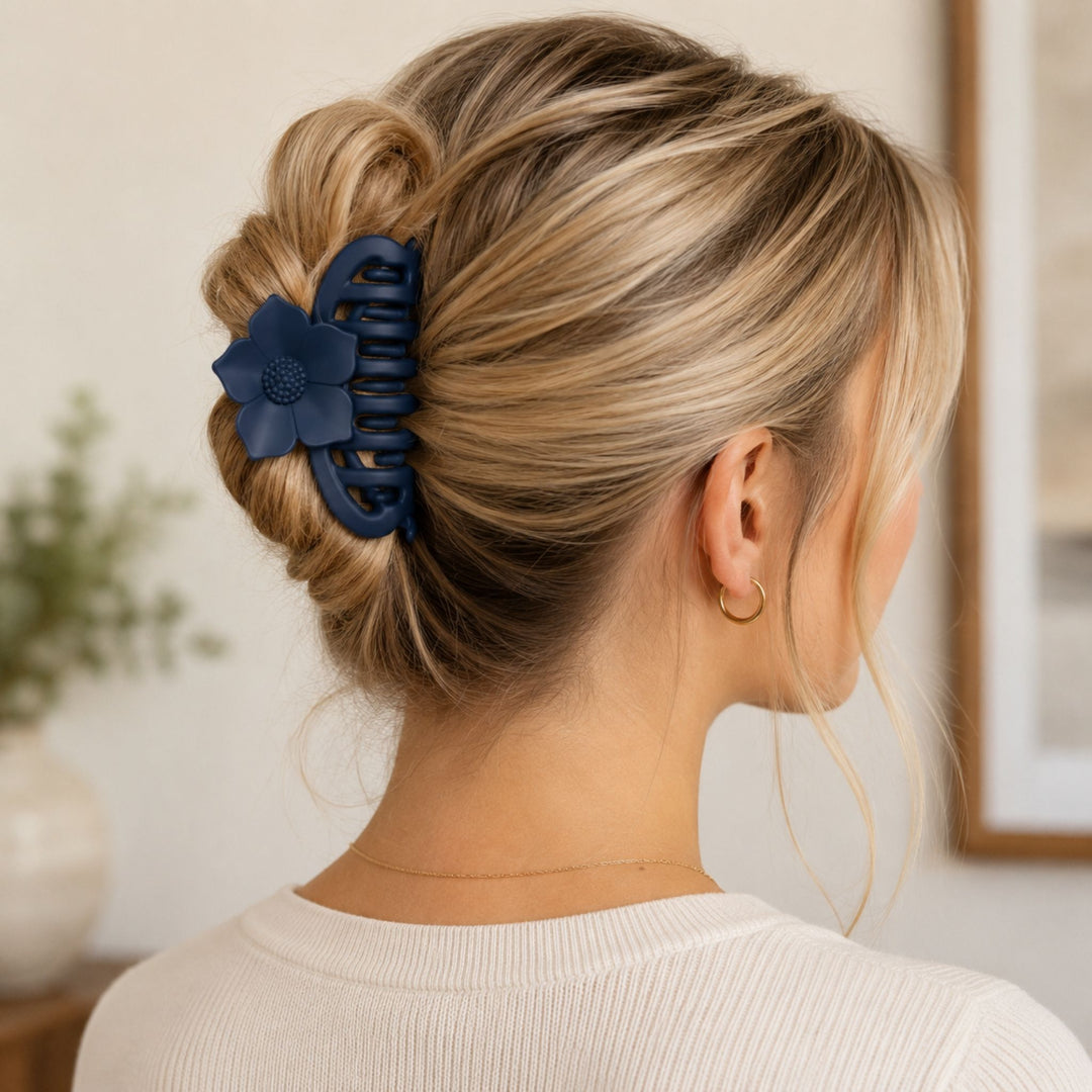 Blue Lotus Flower | Hair Claw