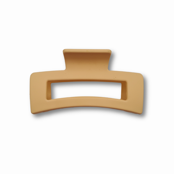 Tan Box | Hair Claw Clip