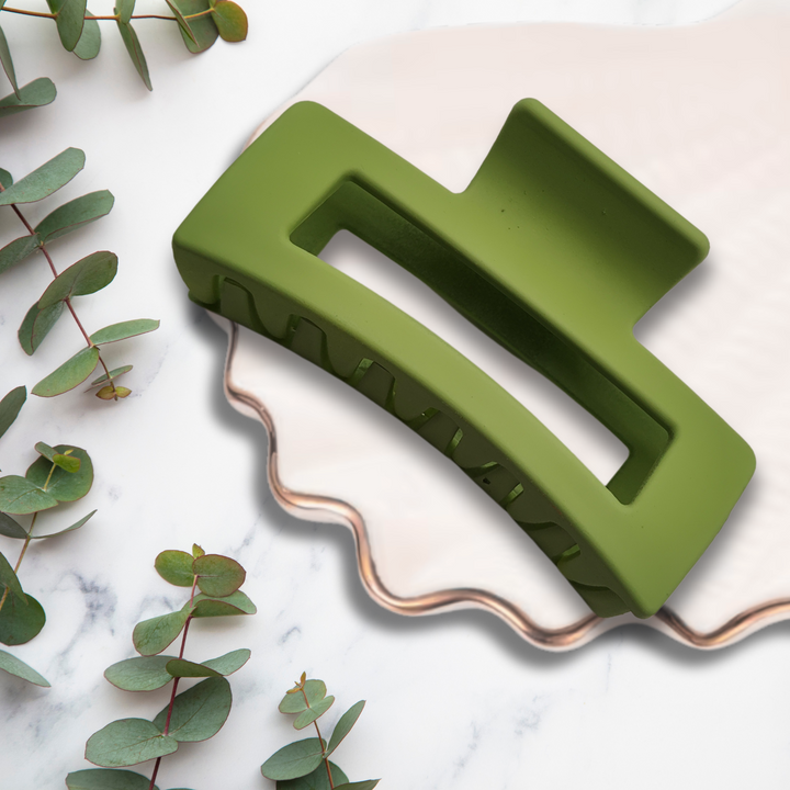 Apple Green Box | Hair Claw Clip
