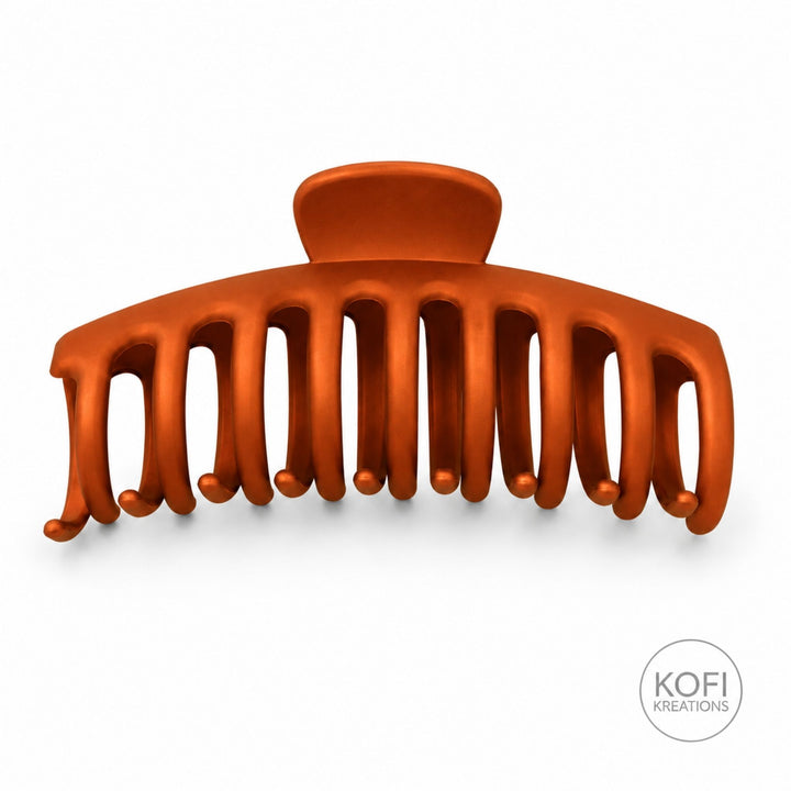 Burnt Orange Matte | Hair Claw