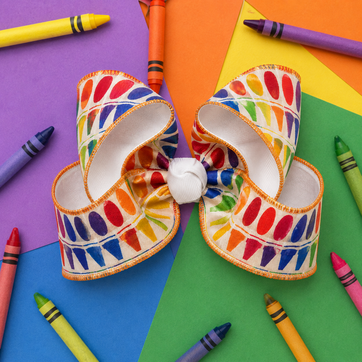 Color Me Happy | Hair Bow