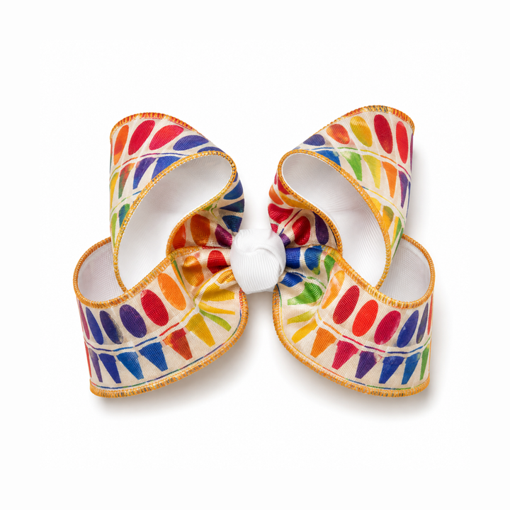 Color Me Happy | Hair Bow