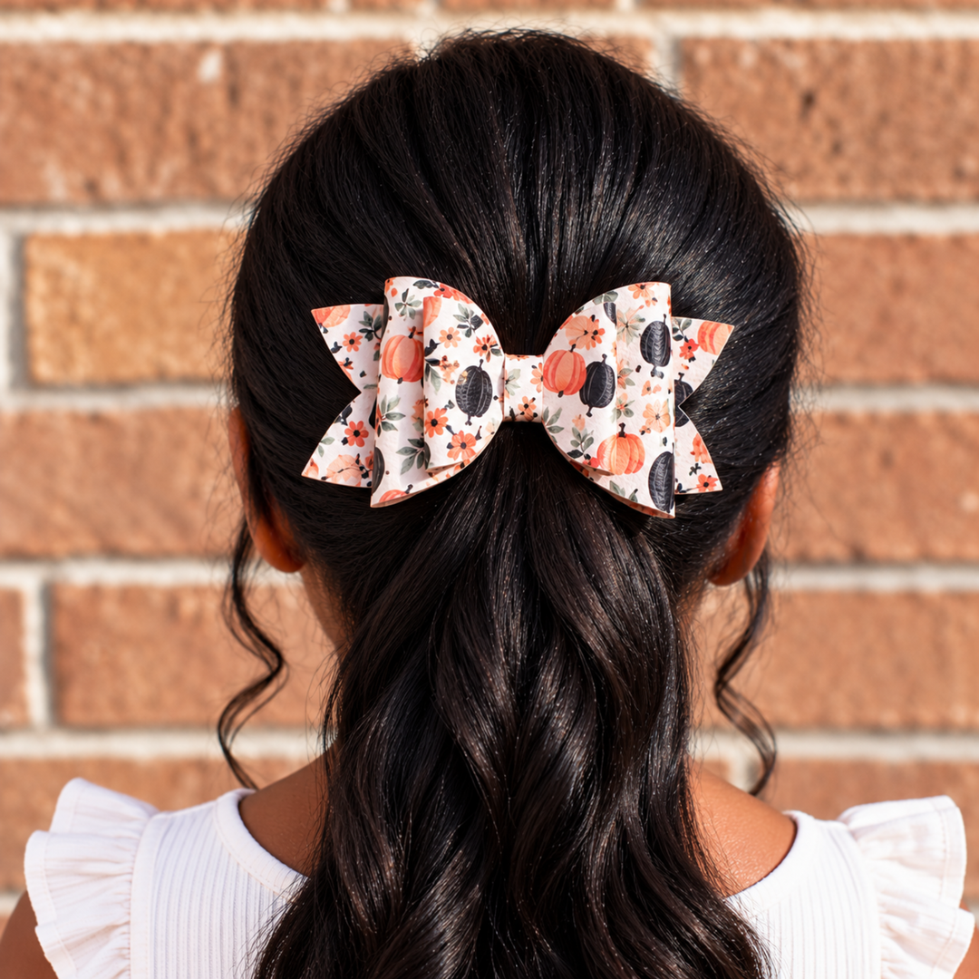 Josie Cozy Days | Faux Leather Bows