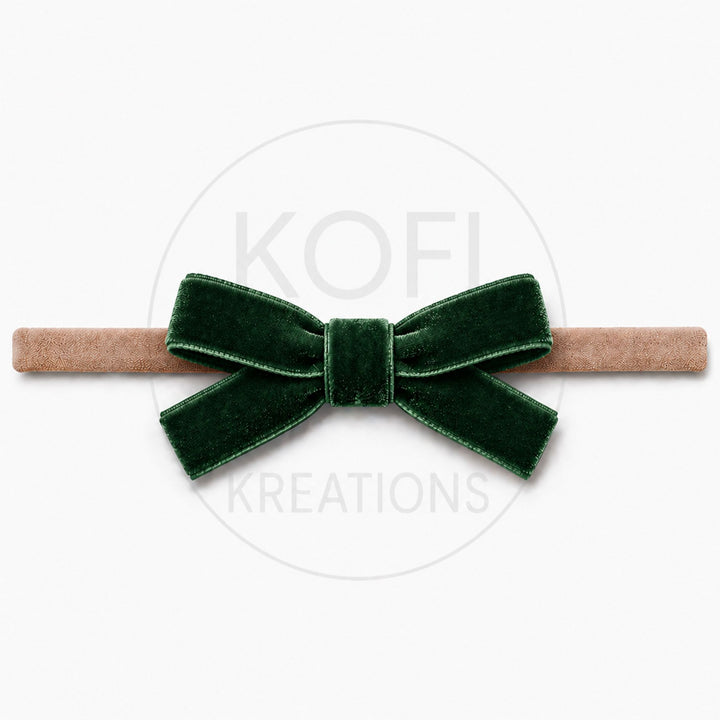 Small Velvet | Bow Headband