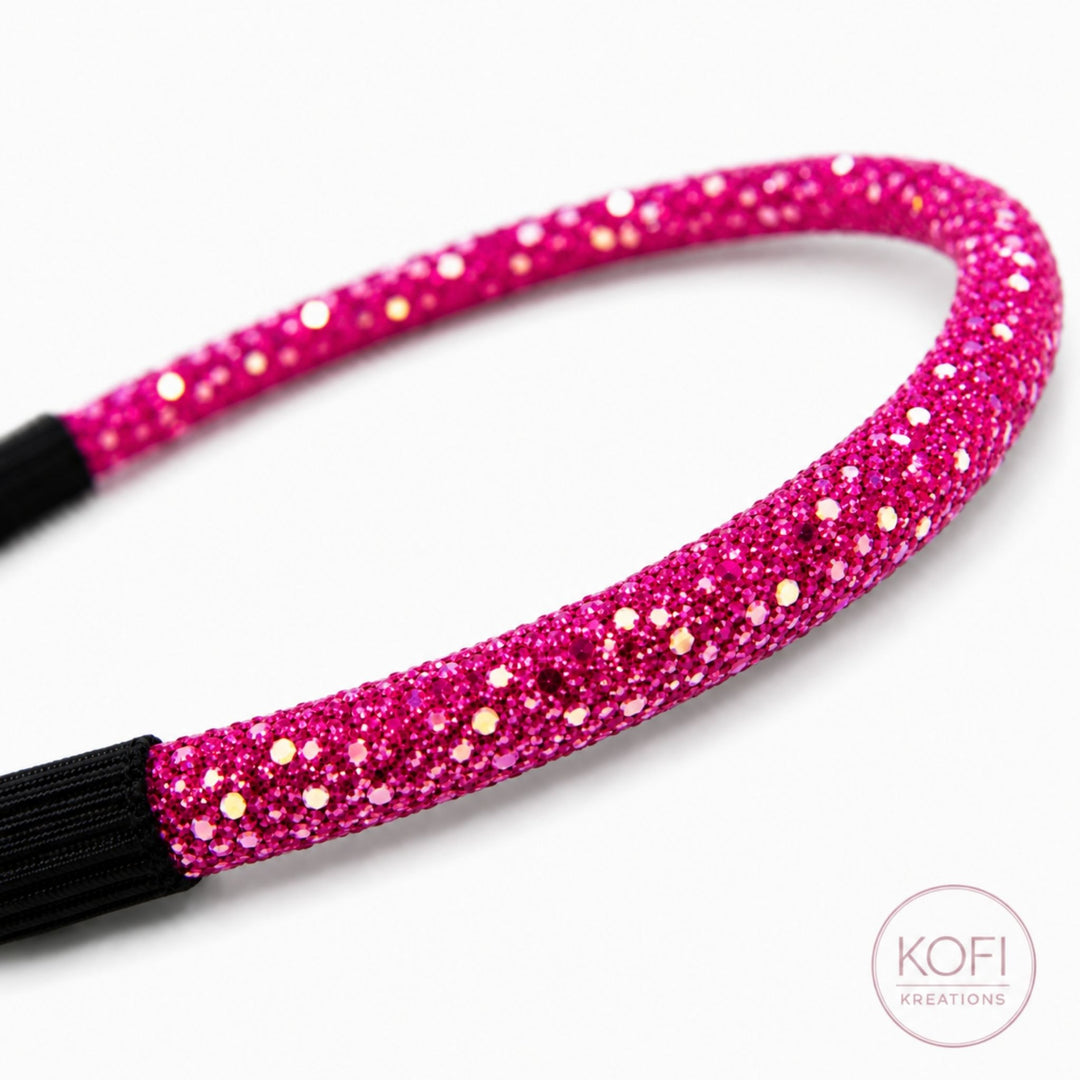 Fuchsia | Glitter Headband