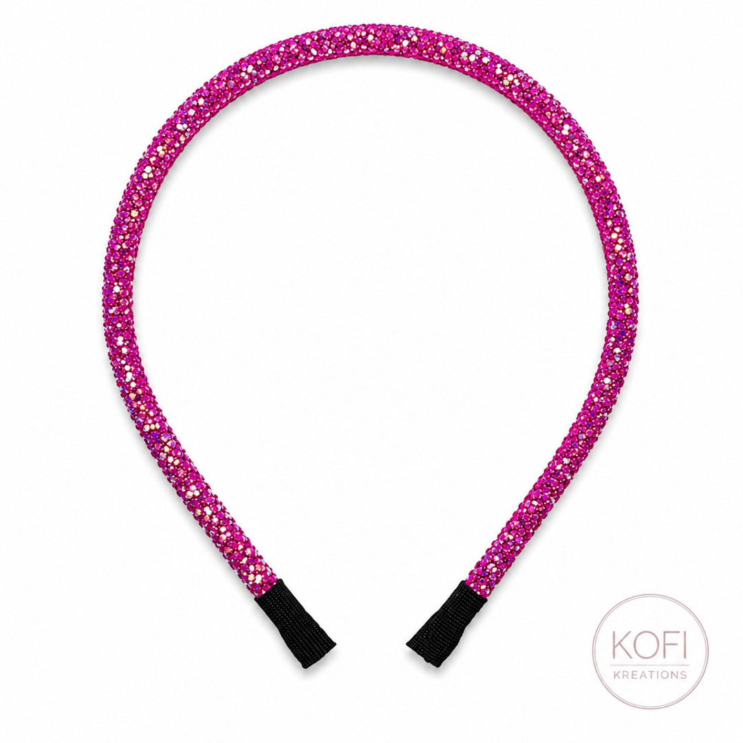 Fuchsia | Glitter Headband