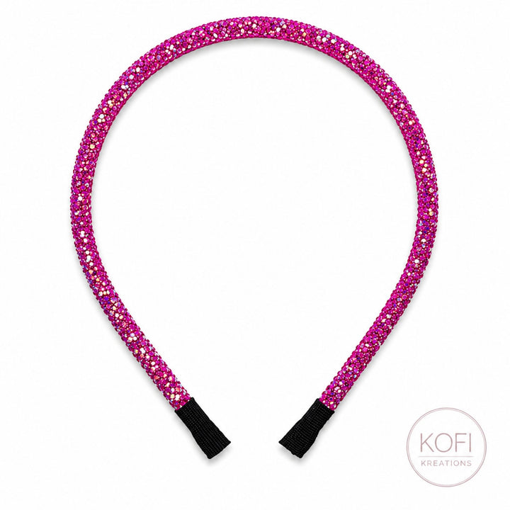 Fuchsia | Glitter Headband
