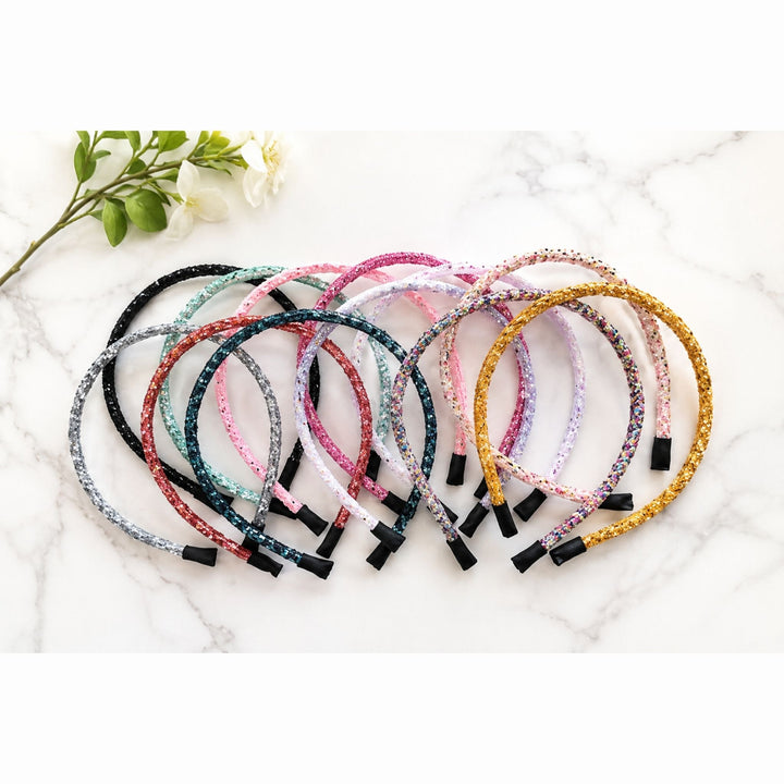Fuchsia | Glitter Headband