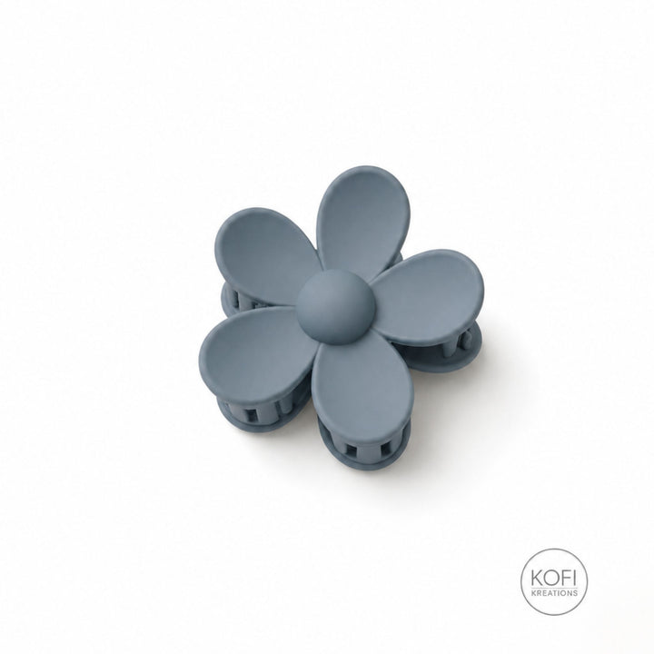 Gray Flower | Hair Claw
