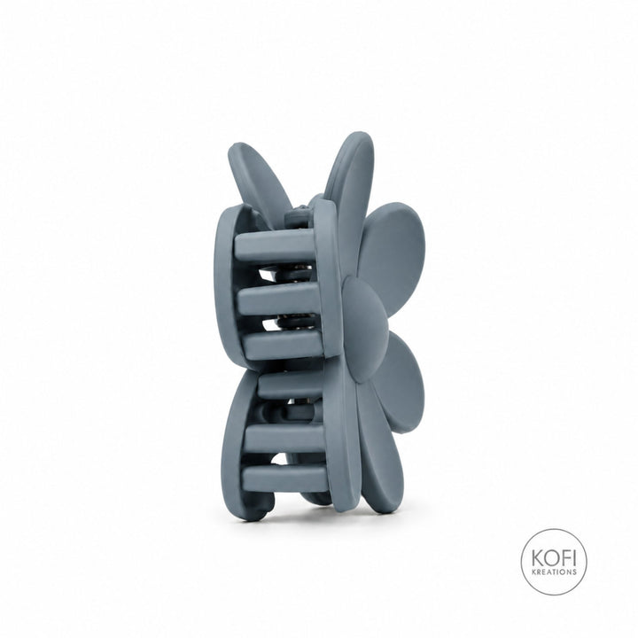 Gray Flower | Hair Claw
