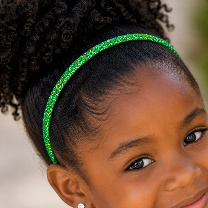 Green | Glitter Headband