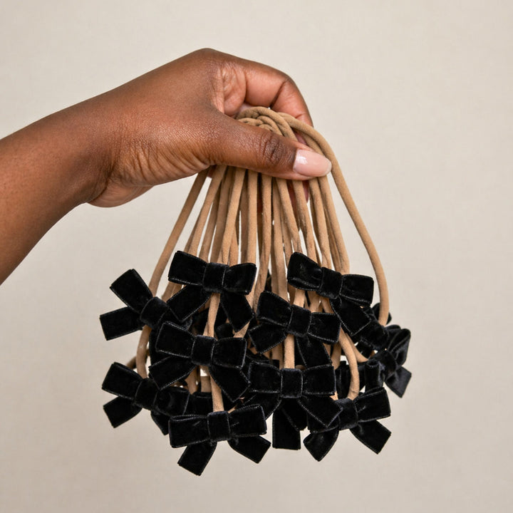 Small Velvet | Bow Headband