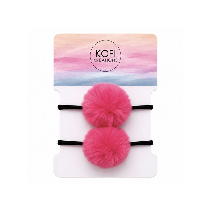 Fluffy Pom Pom | Hair Ties