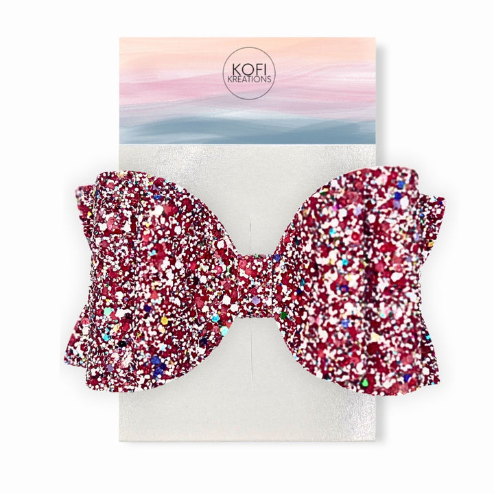 Jubilee Josie | Glitter Hair Bow