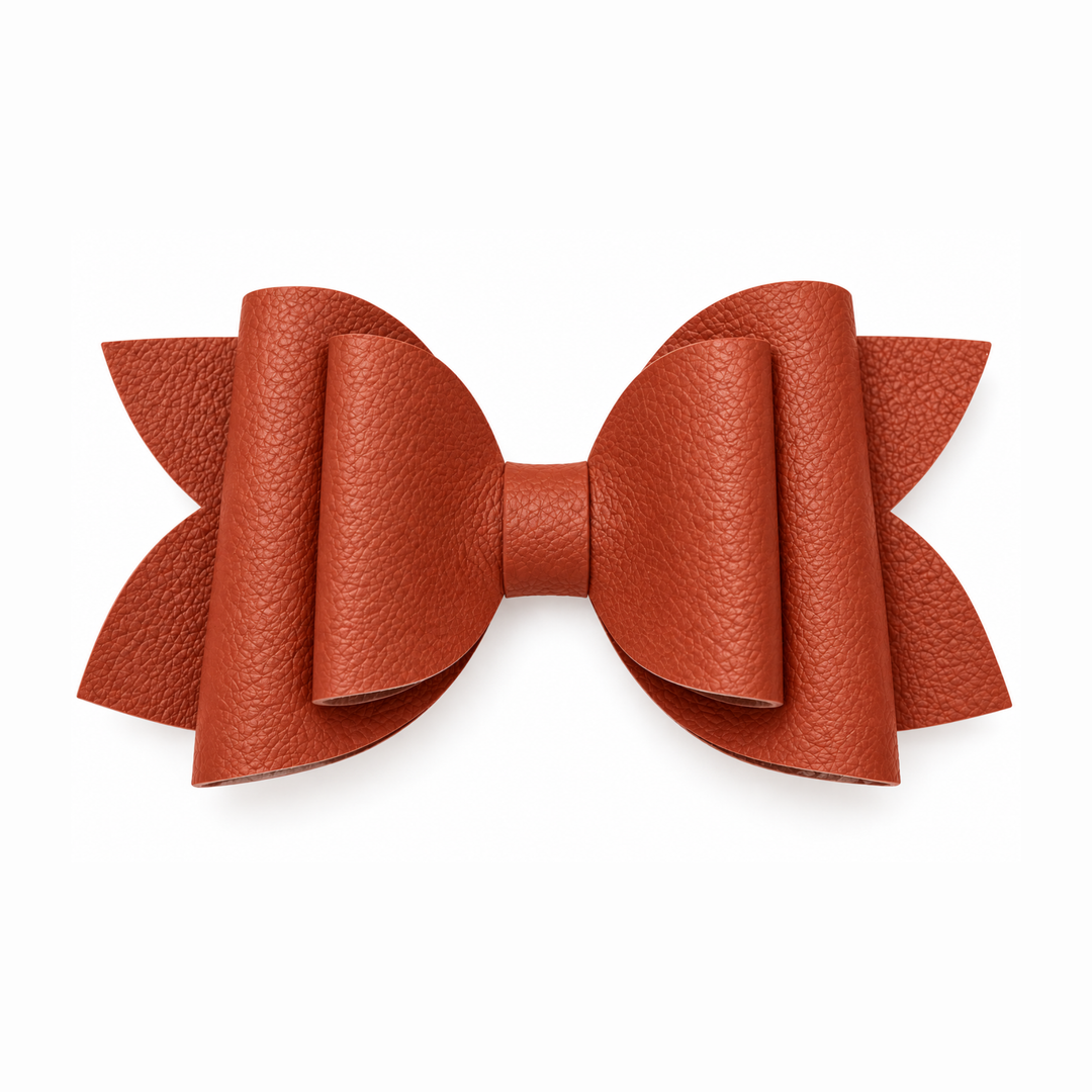 Josie Cozy Days | Faux Leather Bows