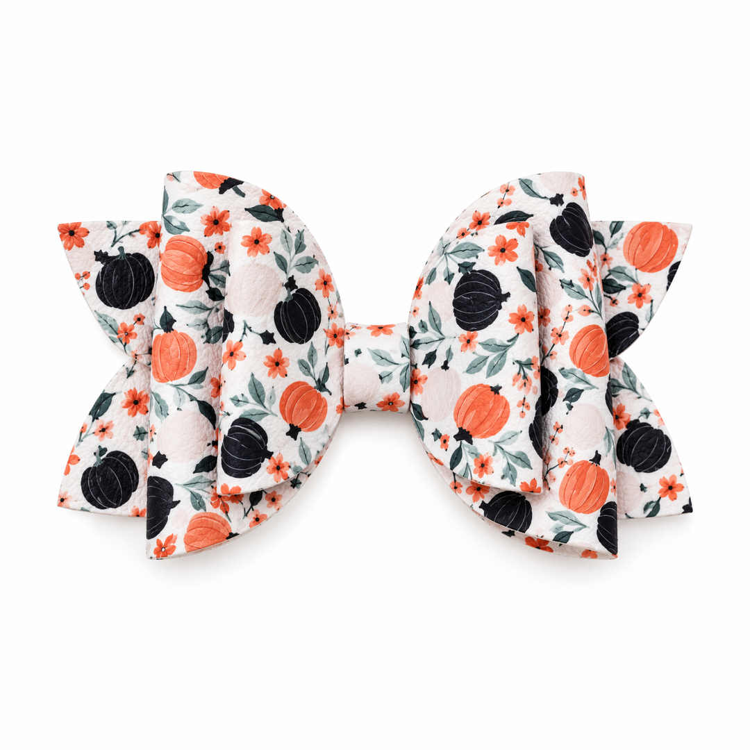 Josie Cozy Days | Faux Leather Bows