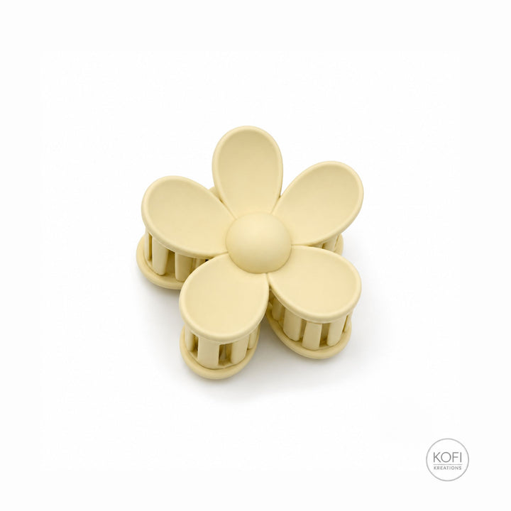 Light Yellow Flower | Hair Claw