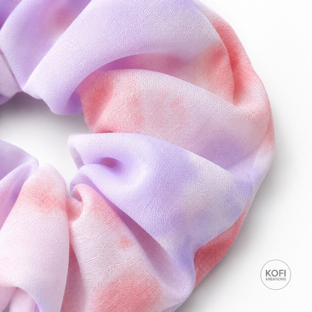 Lilac | Chiffon Scrunchie