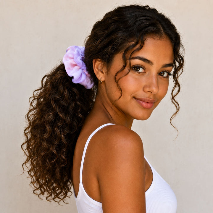 Lilac | Chiffon Scrunchie